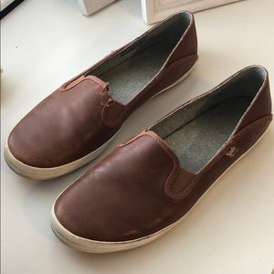 Keds orthopedic brown leather loafers. Bundle!